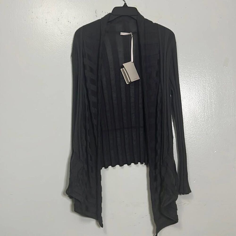 MANRICO CASHMERE OPEN‎ CARDIGAN SWEATER SIZE M